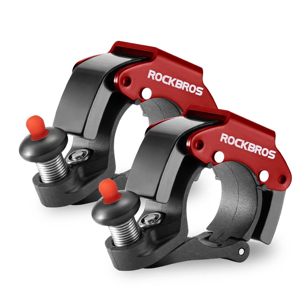 ROCKBROS Bicycle Refreshing Aluminum Mini Bell for Adults and Compatible with Road Mountain and Cross Fits Handlebars with an Inner Diameter of