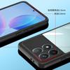 For Xiaomi Poco F6 Pro Case For Xiaomi Poco F6 Pro Cover Bumper Shockproof Luxury Clear PC Silicone Protective Phone Back Cover