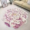 Nordic Flower Shaped Carpet Living Room Decoration Home Non-slip Mat Luxury Rugs for Bedroom Large Area Irregular Cloakroom Rug