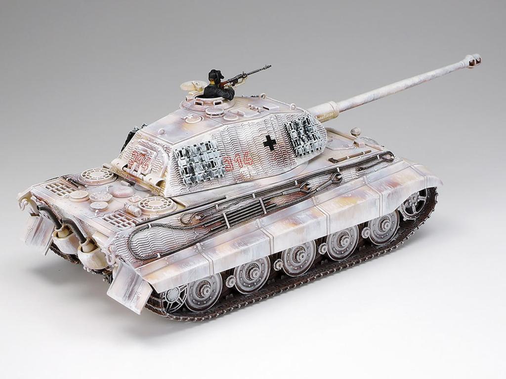 Tamiya Military Miniature Series 169 German Army King Tiger with Porsche Turret Plastic Model Kit 35169 1/35 No.