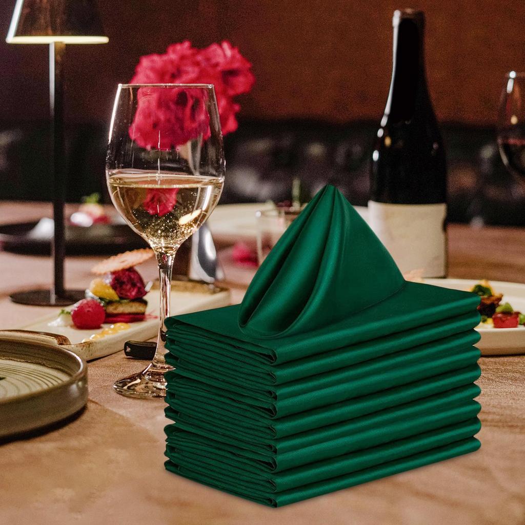 10x Weddings Party Napkins Portable Elegant for Events Banquets Weddings 