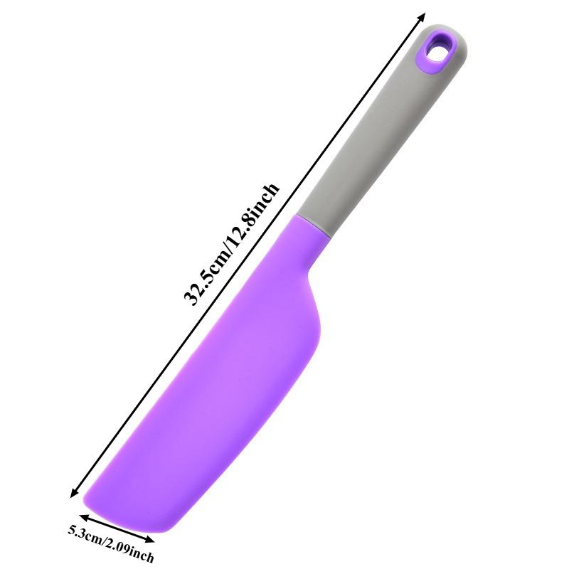 Spatola da Cucina in Silicone Anti-perdita Paletta Densa Paletta per Pesce Fritto Frittata Spatola Antiaderente Utensili da Cucina