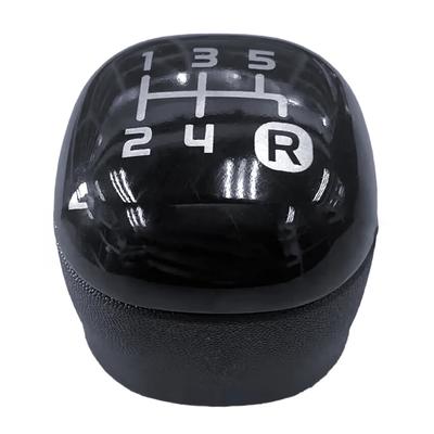 Gear Knob Stick Button For Fiat For Panda From 2012 - Black 5-speed Accessories Plastic Gear Knob Stick