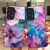Golden Rose Blossoms For Samsung Galaxy S10 S20 Plus S21 FE S22 23 24 S25 Ultra Black Tempered Glass Phone Case Hard Shell