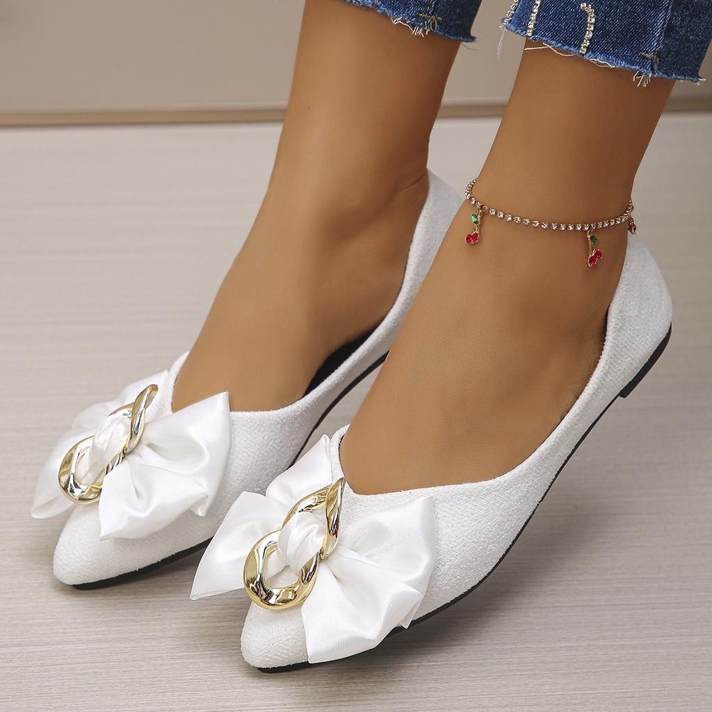 Fashion Women Flats Anti-slip Pointed Toe Shoes Fashion Shallow Big Size Lightweight Loafers Comfortable Sneakers Women Zapatos De Mujer