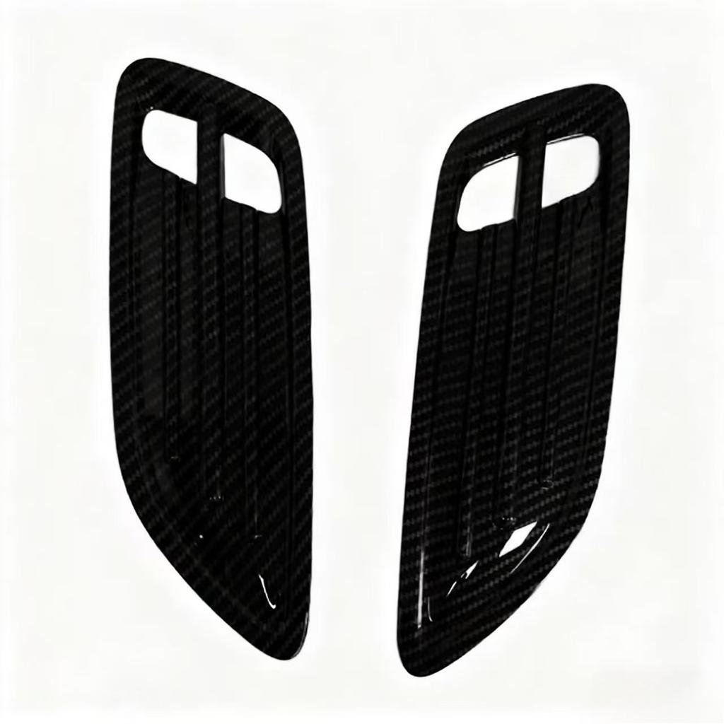 For Kia Stinger 2018- Exterior Side Fender Vent Cover Trim, Heat Dissipation Outlet Decoration, Body Styling Accessories