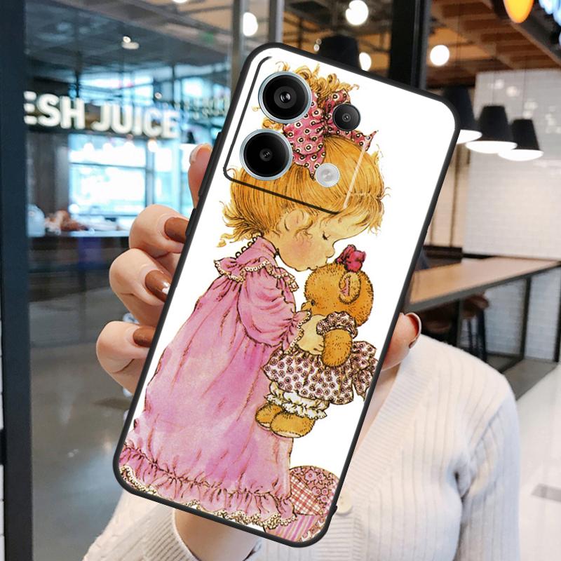 Sarah Kay pattern Case For Xiaomi Redmi Note 14 Pro 10 11 12 13 15 Pro Plus Redmi 15 10C 12C 13C 14C 15C Cover