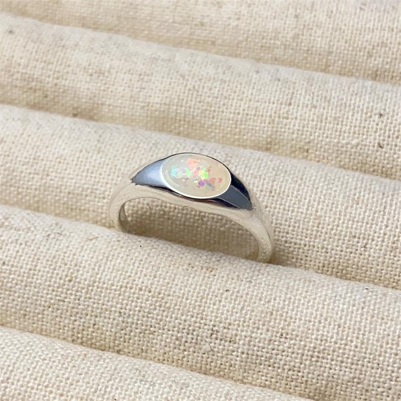 Over 120 Styles Korean style zircon diamond ring women's 925 sterling silver spring and summer niche light luxury high-end index finger ring open ring