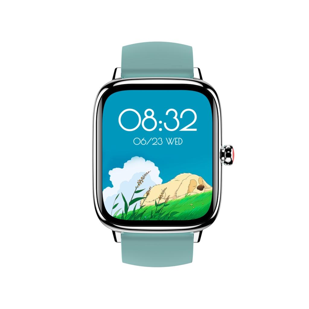 Rainbuvvy SEMI Smartarmbånd 1,75 tommer AMOLED Kapasitiv berøringsskjerm 390x450 Bluetooth 5.3 RTOS Klokke JL7012 Dual Core 180mAh Supertynn Smartklokke