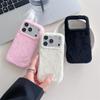 Winter Warm Solid Colors Furry Fluffy Plush Phone Case For iPhone 17 Air 16 15 14 13 Pro Max Shockproof Protective Cover
