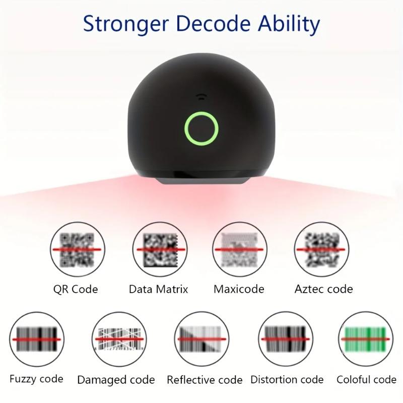 Wired 2D Barcode Scanner Desktop Scanning Platform Auto QR Code Data Matrix PDF417 Bar Code Reader USB For Retail Supermarket