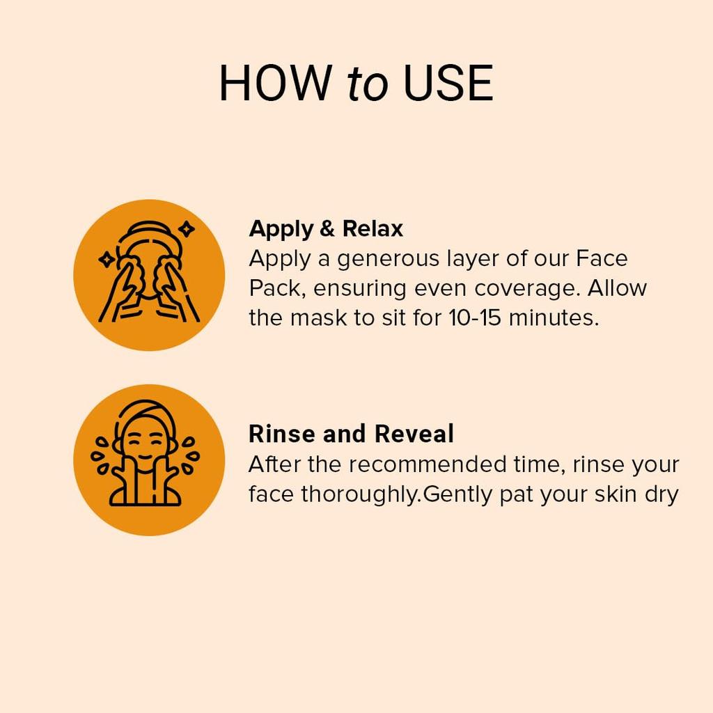 Khadi Natural Ayurvedic Rose & Orange Face Pack 50 G For Glowing Skin, Exfoliating Care For All Skin Types