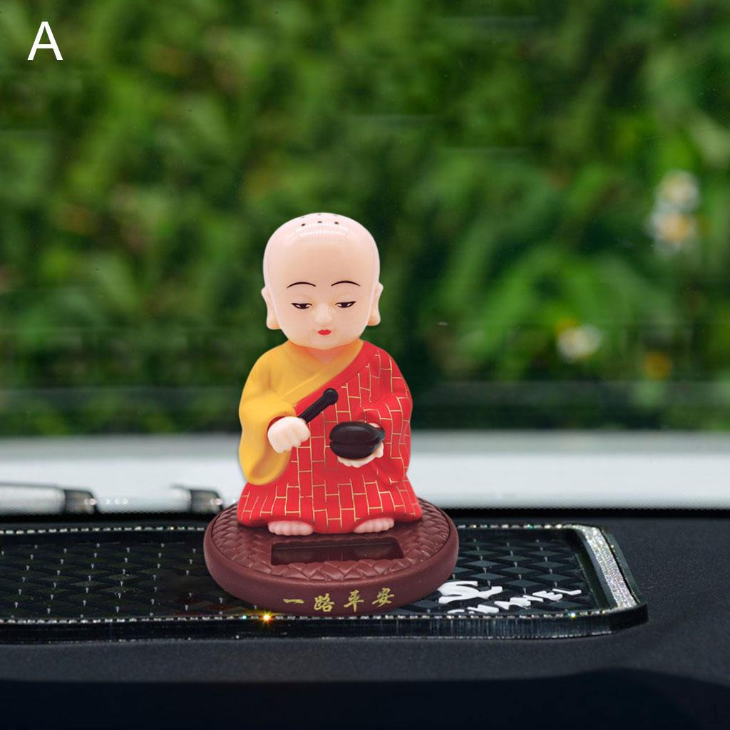 Dancer Figure Toy Shaking Head Ornament Doll Office Desk Decor Miniature Swing Model for Car