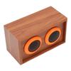 Wooden Tweeter Speaker HiFi Loseless Sound Passive Wooden Treble Speaker 35W 6 Ohm