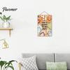 Farmhouse Wall Art Summer Wooden Hanging Sign, Welcome Sign Front Door Decor with Party Supplies Rope, Colorful Hanger for Seasonal Beach House Ready