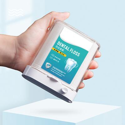 Yousheng 1 sada Automatická Jednorázová S Zakřiveným Hákem a Ocasem Protiskluzová Rukojeť Tyčinka na Zubní Nit Úložný Box na Zubní Nit Nástroj pro Péči o Ústa pro Domácnost