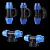 20/25/32mm S60 IBC Fitting Tankreduzierstück PE-Rohr T-Stück zu Gartenbewässerung Bewässerungsadapter Garten Kunststoff Wasserverbinder 1 Stück