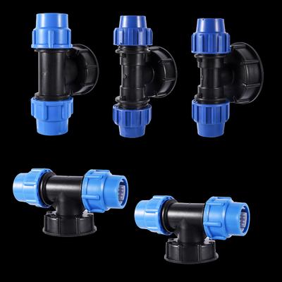 20/25/32mm S60 IBC Fitting Tankreduzierstück PE-Rohr T-Stück zu Gartenbewässerung Bewässerungsadapter Garten Kunststoff Wasserverbinder 1 Stück