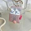 3d Rabbit Jane Love Stars Cartoon Pink Earphone Case For Apple Airpod 2 3 Pro 2nd 1 Wireless Bluetooth Charging Box Cover