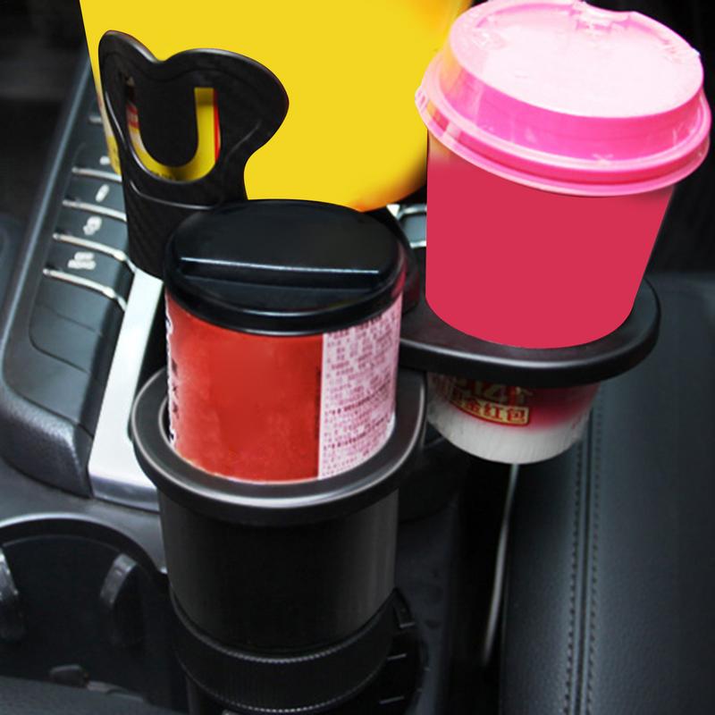 Becherhalter-Erweiterung Becherhalter-Adapter Autozubehör 360-Grad-Rotationsadapter mit verstellbarer Basis Aufbewahrungsorganizer Wasser