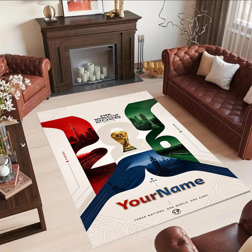 Seattle Seahawks Customizable Name Area Rug Suitable For Dining Room Foyer Playrooms Outdoor Antislip Carpet Decorate Offices Gift For Festivals