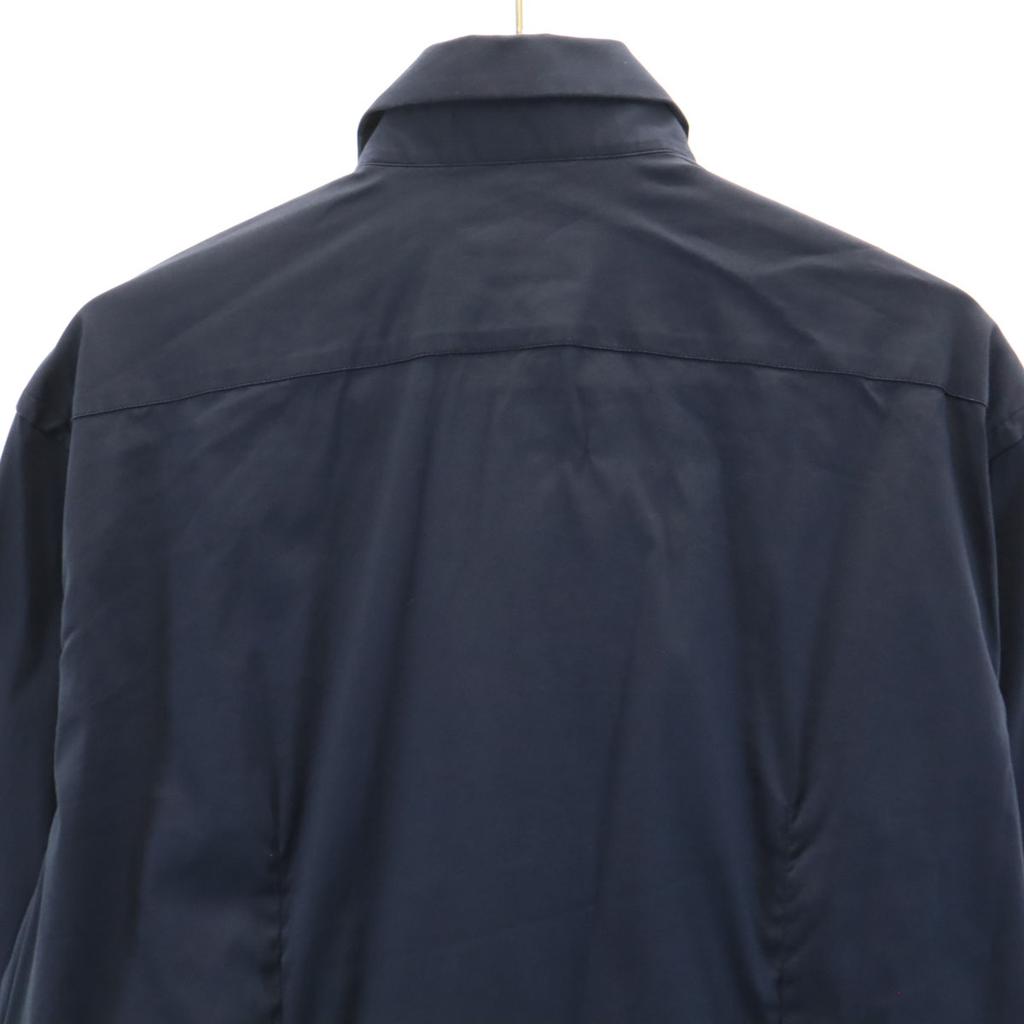 PRADA made in Italy Long sleeve shirt 40 Navy stretch Men's Used