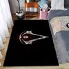 Classic Pirate Style Rug, Warrior Figure with Nature Background Suitable for Use As an Anti-slip Game Mat for Living Room and Bedroom Sofas