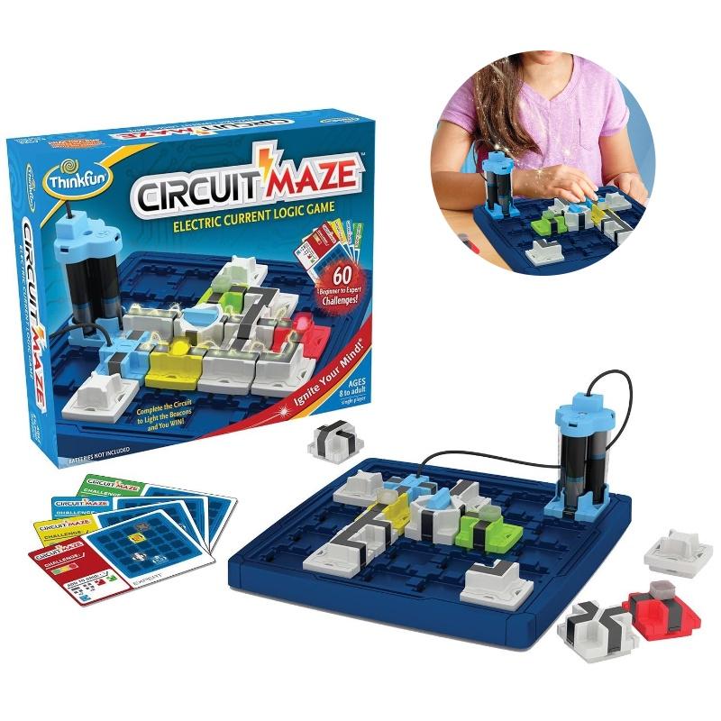 Thinkfun Laser Gravity Table Game Advanced Circuit Maze Puzzle Toy