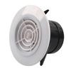 Round Adjustable Air Vent ABS Ventilation Grille Air Vent Cover for Bathroom