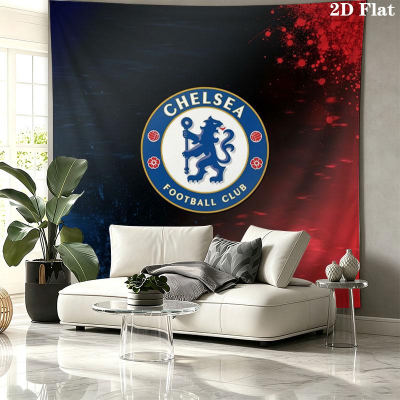Chelsea F Custom Name Wall Tapestry Aesthetic Wall Hanging Printed Fabric Blanket Decorative Tapestries for Bedroom Living Room Home Decor