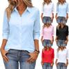 Women's Business Casual Long Sleeve Button Down Shirt In Multiple Colors