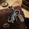 Keychain Metal Dinosaur Pendant As A Creative and Unique Accessory for Car Bags, A Gift.