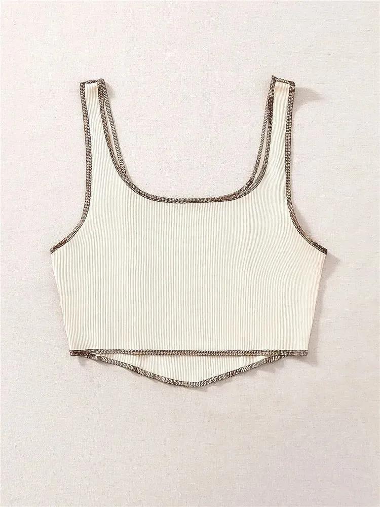 Bauchfreies Top phumee Ärmellos Gothic Grunge Print A0826