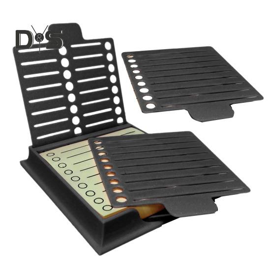 

Держатель для липких заметок с трафаретом, самоклеящийся диспенсер для блокнотов с шаблоном для рисования линий, настольный органайзер для липких заметок для домашнего офиса чёрный