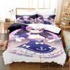 Minato Aqua Bedding Set Single Twin Full Queen King Size Bed Set Aldult Kid Bedroom Duvetcover Sets 3D Print Anime Bed Sheet Set