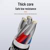 240W Dual Type-C Fast Charging Cable with Smart Display for Apple, Huawei, Vivo, OPPO