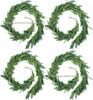 High-End Christmas Wreath with Pine Needles & Cypress Leaves - Wall, Staircase & Door Hanging Ornaments