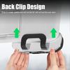 Car Sunglasses Holder Car Glasses Box Sun Visor ABS Storage Case Anti-Scratch Eyeglasses Protection Box Car Interior Accessories