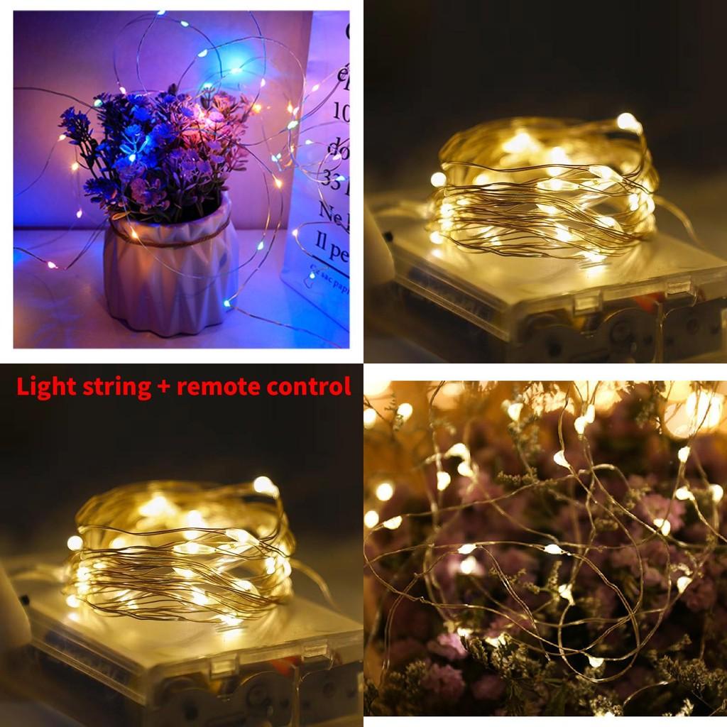 Battery Box Copper Wire Led String Light For Christmas Decor And Festive Events