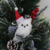 Bunny Plush Animal Ornament Plush Christmas Tree Hanging NEW Animal Models  Christmas Gifts