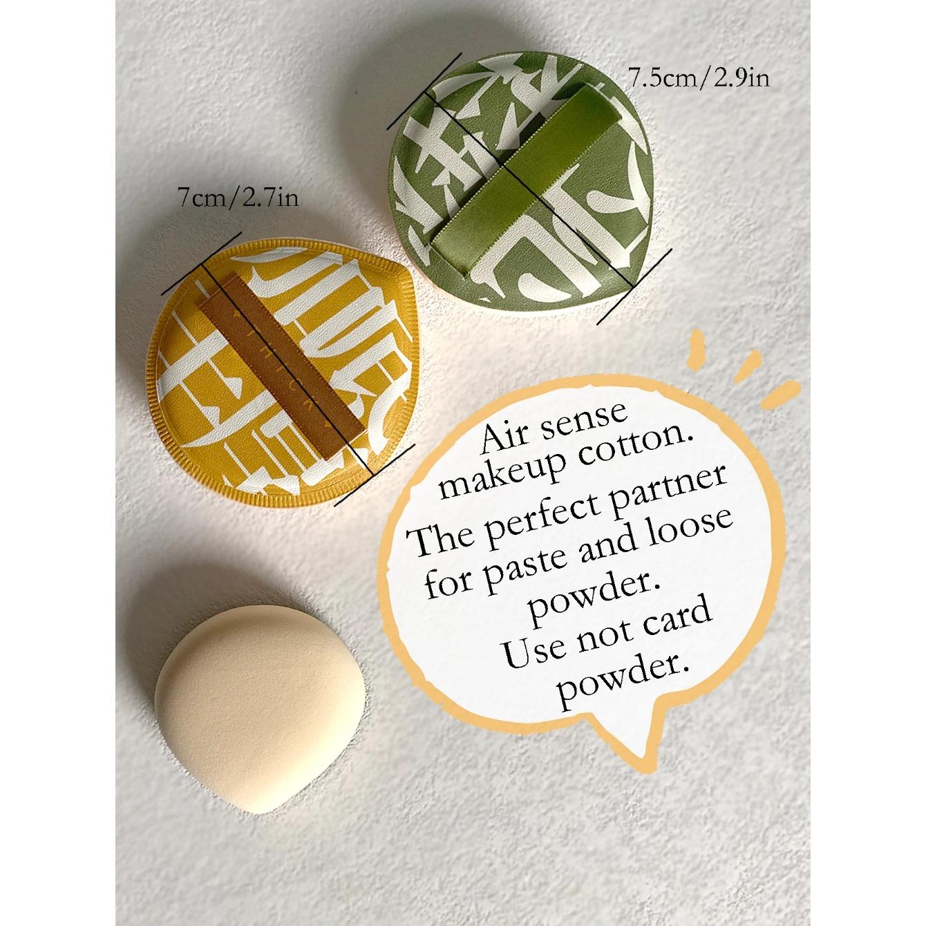 

3 шт./кор., мягкая воздушная подушка, пуховка, кисть для консилера, круглые губки для макияжа, блендер, эластичный зефир, косметическая основа, набор пудр