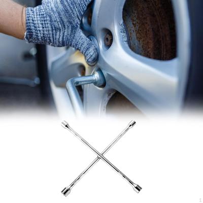 Cross Socket Wrench Ergonomic Accessory Sturdy Repair Tool Extended Tire