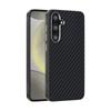 Fashion 2C Carbon Fiber Texture For Samsung Galaxy S25 FE S25FE Magsafe Case Camera Circle Mobile Phone Cover