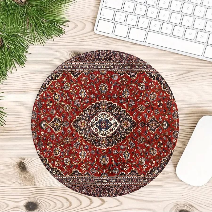 Persian Carpet Patterns 1pc Mouse Pad Computer Laptop Pad Keyboard Mouse Pad Game Console Pad Desk accessories office Pad rubber