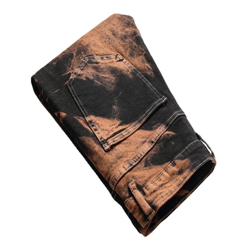 2024 Четыре сезона Носить Европейский И Американский Новые Средней Талии Коричневые Брюки — фото 5