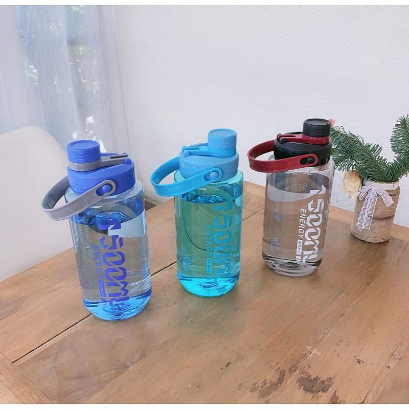 Capacity Plastic Large Cup Water Bottle With Handle Outdoor Indoor Adults Sports