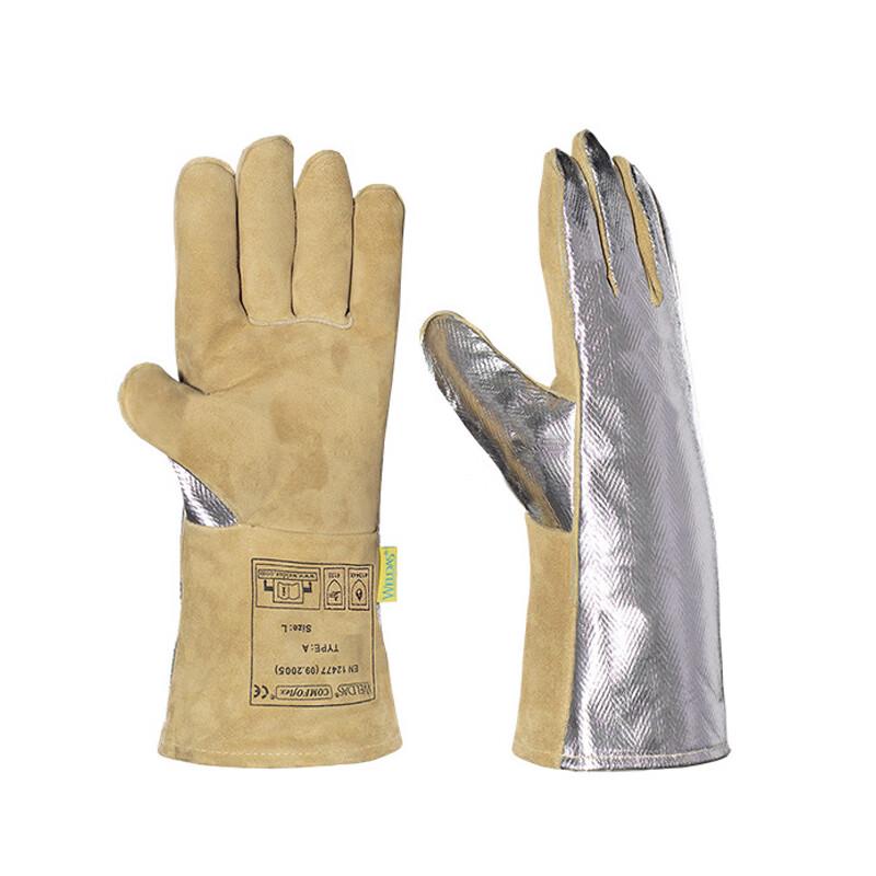 Weiteshi Cowhide Welding Gloves L