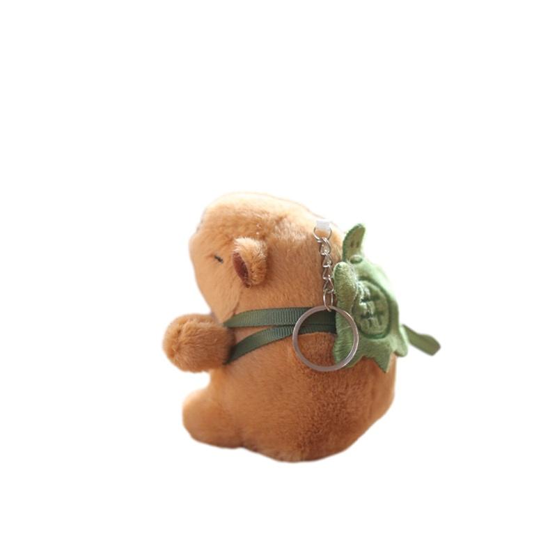 

Cute Plush Capybara Keychain Pendant Toy Bag Decoration Doll StyleA