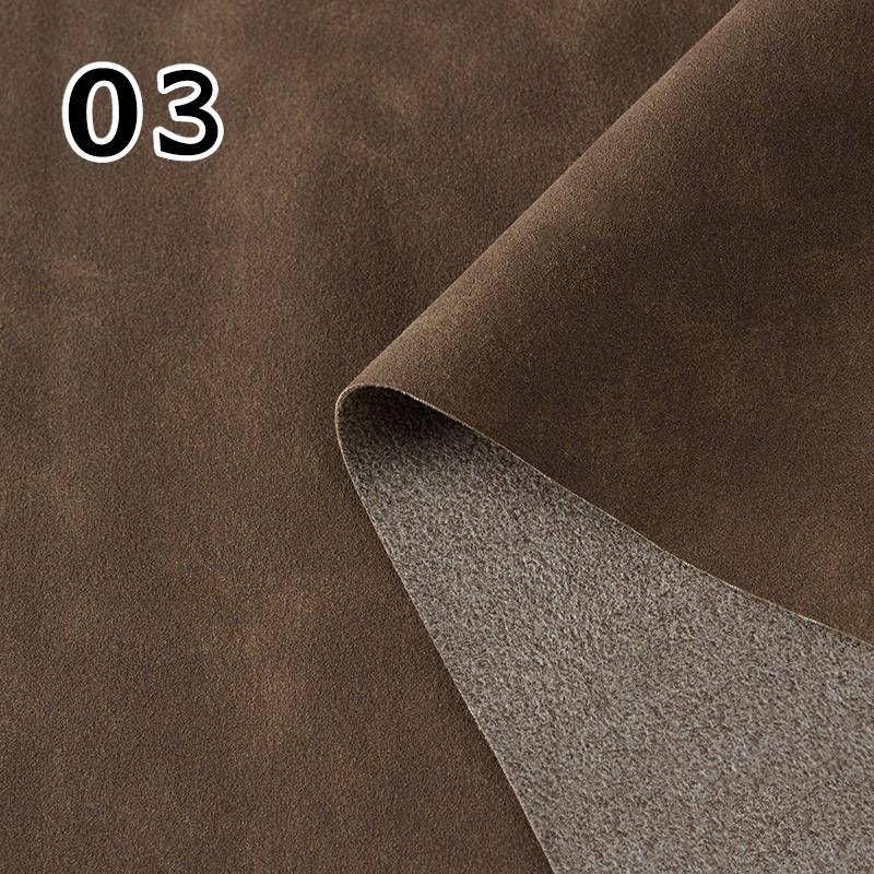 50x140cm Super-fine Nanofiber Leather Fabric Outerwear Vests Skirts Handmade Material Breathable Tear-resistant for DIY Sewing