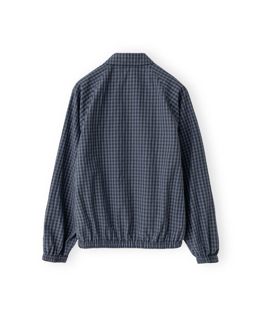 Brownyard Check Blouson, Blue